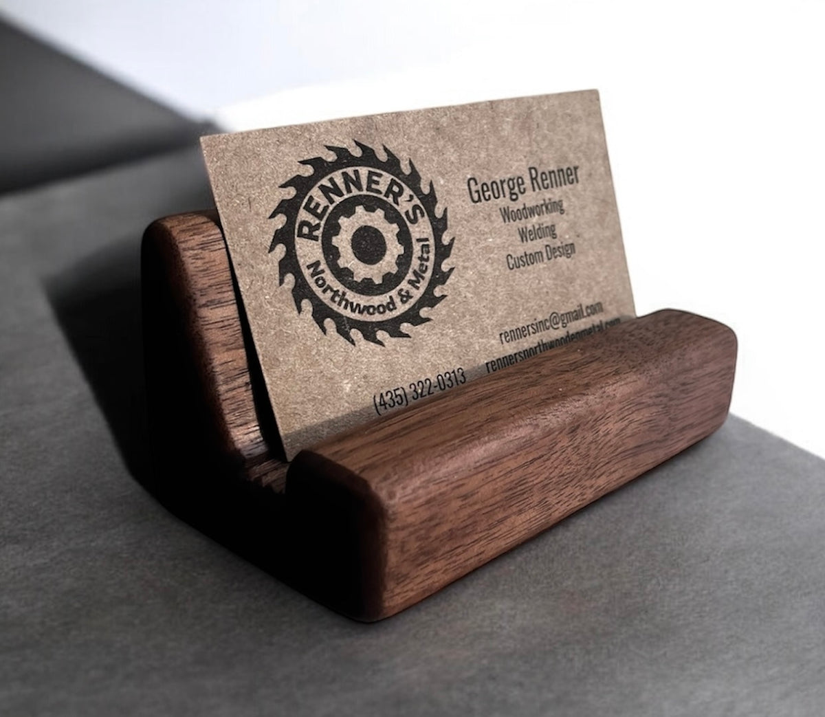 Black Walnut Cardholder